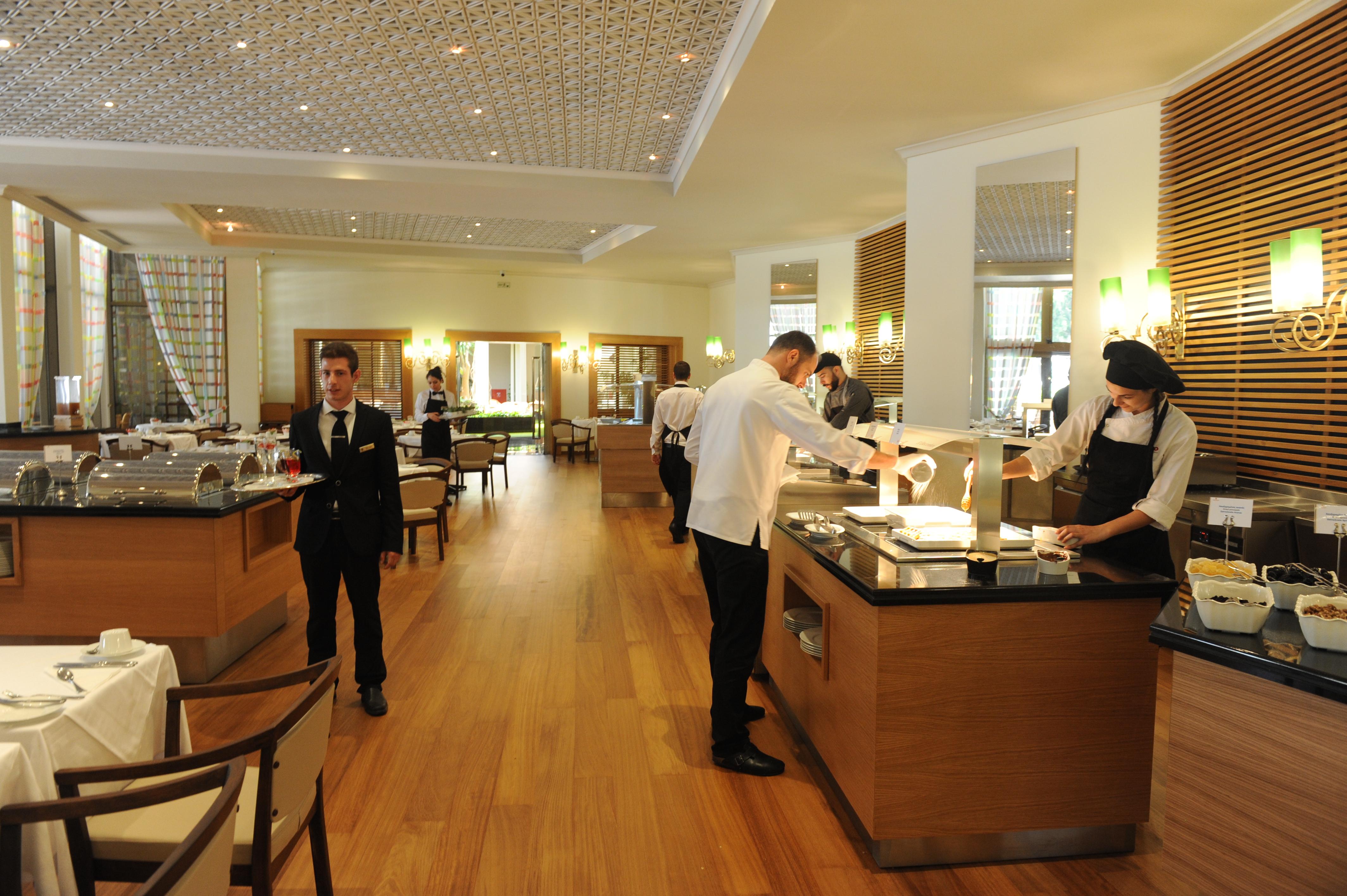 Rodos Palace Hotel Ixia  Exterior photo A buffet at a hotel