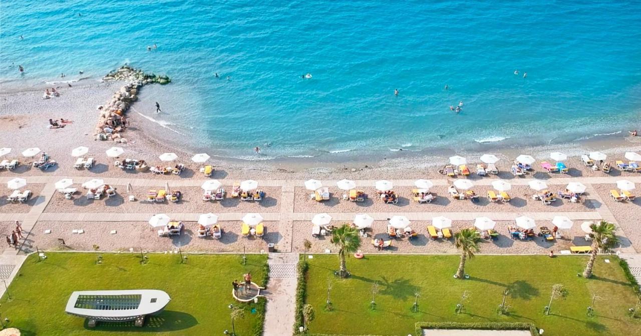 Rodos Palace Hotel Ixia  Exterior photo Aerial view of the beach